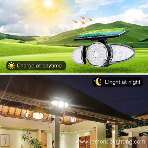 Waterproof Outdoor Motion Sensor Foldable Solar Led Light